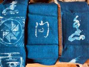 Traditional Japanese Indigo Dyeing