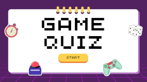 Video Game Quiz